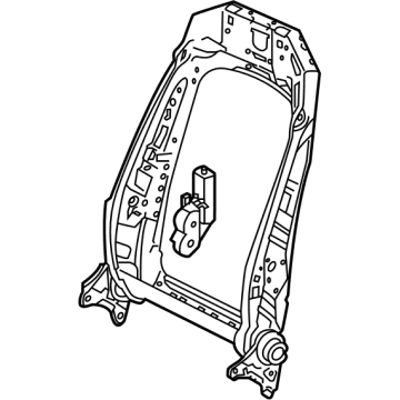 Volkswagen OEM 2023-2024 ID.4 Back Seat Frame 80A 881 045 AD