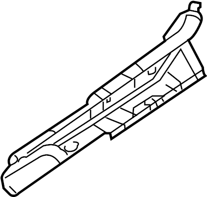 Bracket for 2003-2010 Volkswagen Beetle Convertible (1Y0 813 087 F)