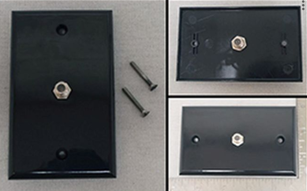 Black Trade System Plate (O221976)