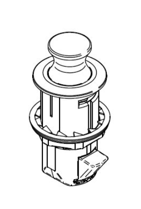 Roadtrek Door Catch Push Button for Various Roadtrek RVs (222012112)