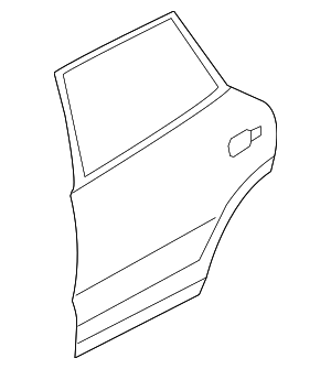 Door for 2011-2017 Touareg (7P0 833 056 B)