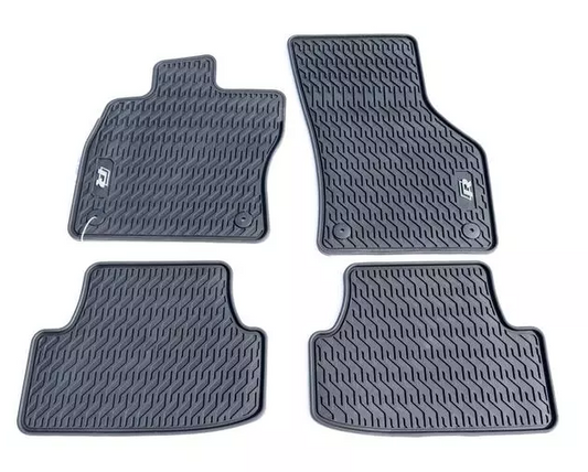 Footmats (5GV 061 550 A) Fits 2015-2020 VW Golf