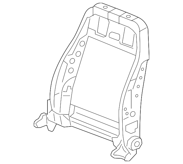 Frame Back for 2013-2019 Volkswagen Beetle Convertible (5C6 881 045 M)