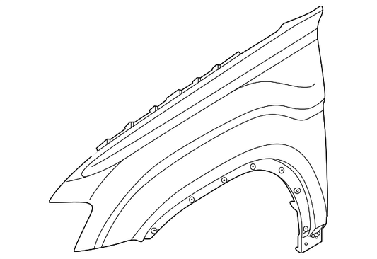 Fender for 2018-2019 VW Atlas (3CN 821 021)