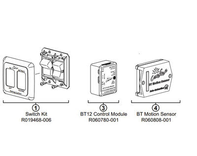 Carefree Motion Sensor for Various RVs (R015936-004)