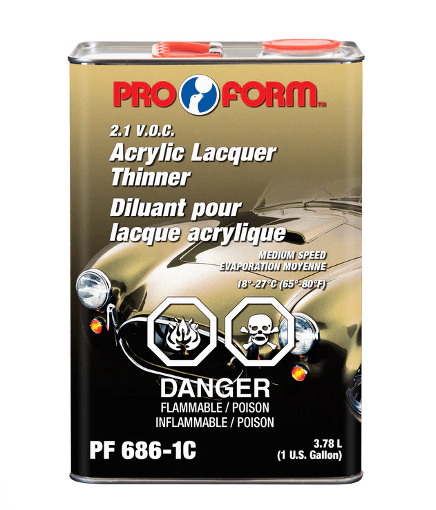 Pro Form Acrylic Lacquer Thinner 3.78 Litres for Various RVs (PF686-1C)