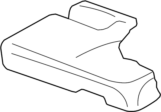 Rear LT Seat Back Cover for 2011-2017 VW Touereg (7P6 885 405 DK UFE)