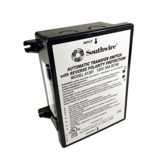 Southwire 41301 Transfer Switch for Various RVs (30-2870)