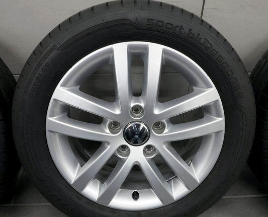 Wheel (5K0 601 025 E 8Z8) Fits 2010-2014 VW Golf & Jetta