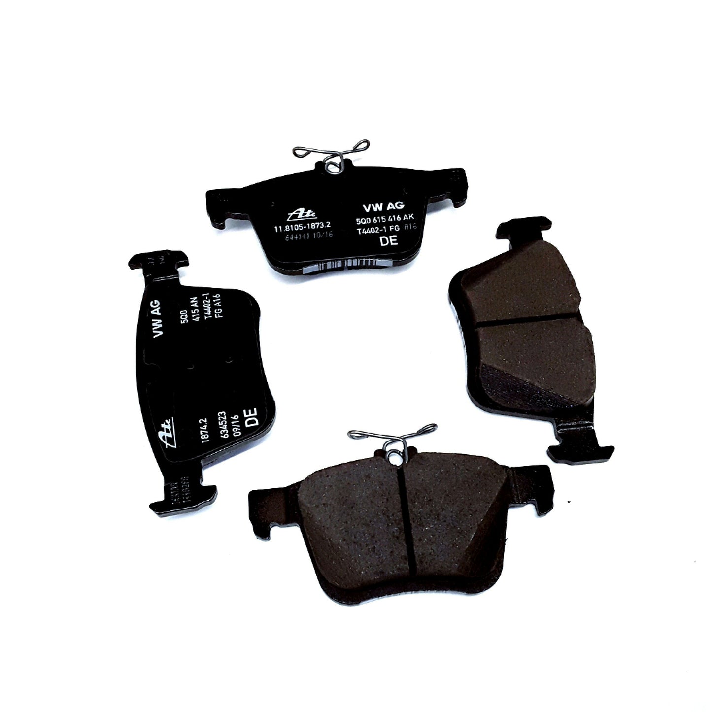 Rear brake pads 5q0698451n